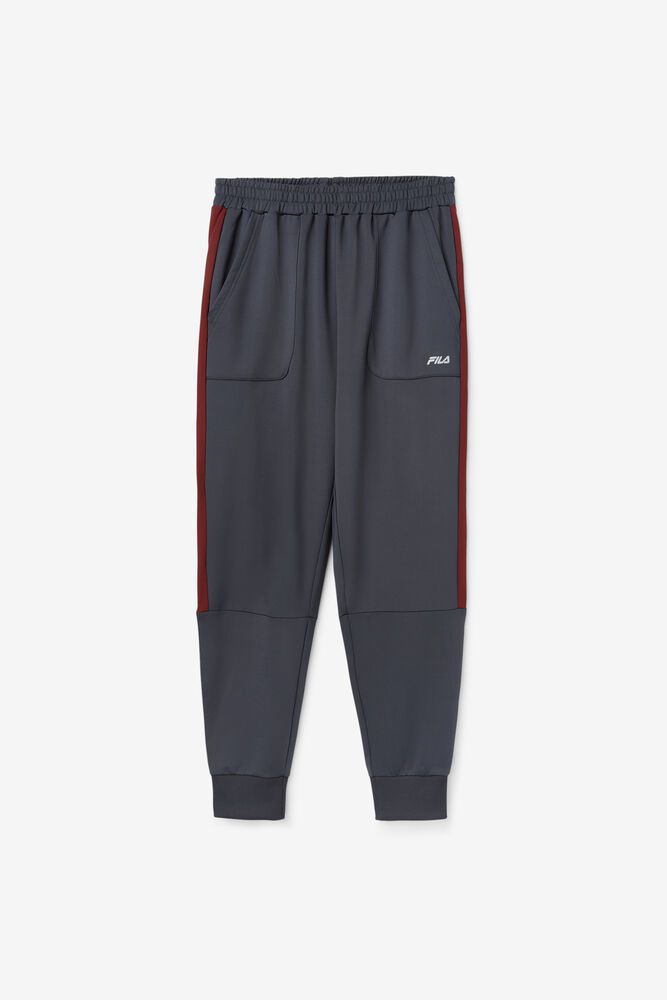 Fila Pants Nima Jogger Mens Grey - India UOT-678905